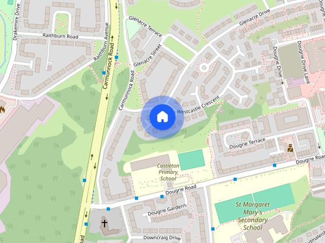 Apartment for rent in Simshill, Scotland