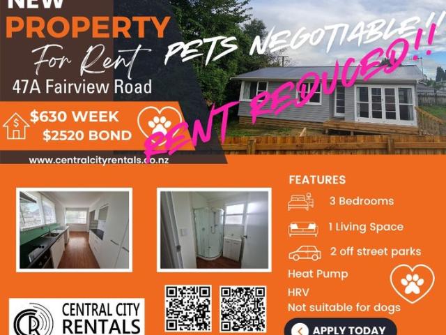 House for rent in Western Heights, Rotorua