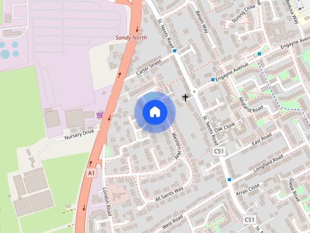 Apartment for rent in Sandy, Central Bedfordshire