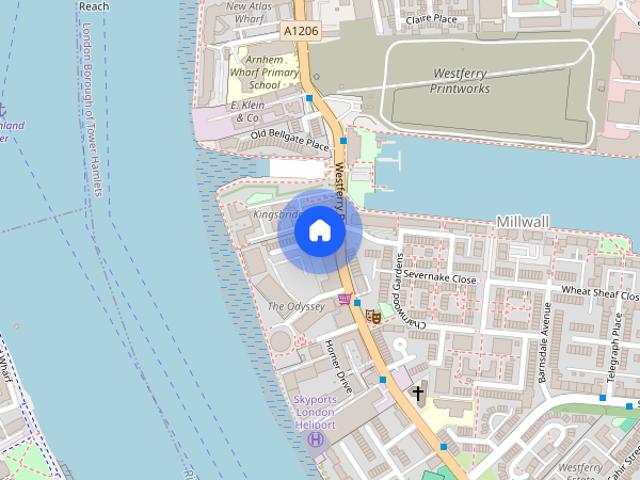 Apartment for rent in Isle Of Dogs, Greater London