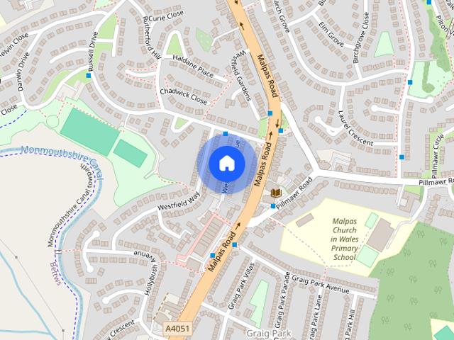 House for rent in Malpas Park, Newport