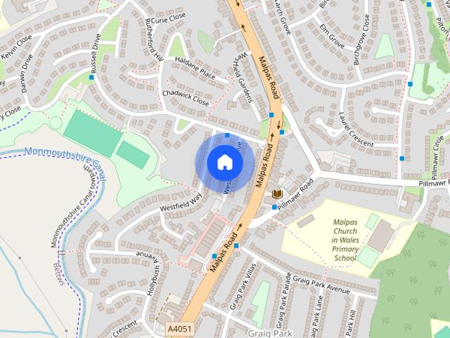 House for rent in Malpas Park, Newport
