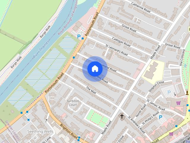 House for rent in Surbiton, Greater London
