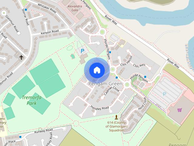 House for rent in Pengam Green, Falcon Lodge