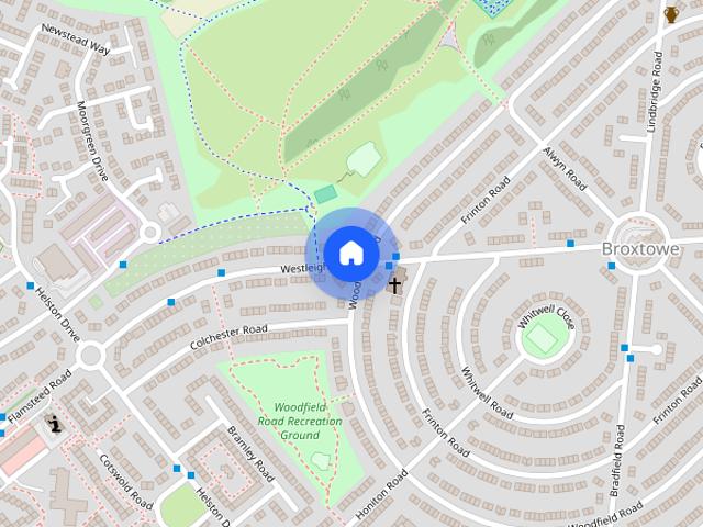 House for rent in Bulwell, City of Nottingham