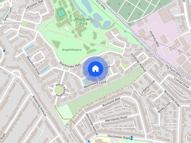 House for rent in Worcester Park, Greater London