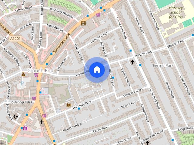 Apartment for rent in Ferme Park, Greater London