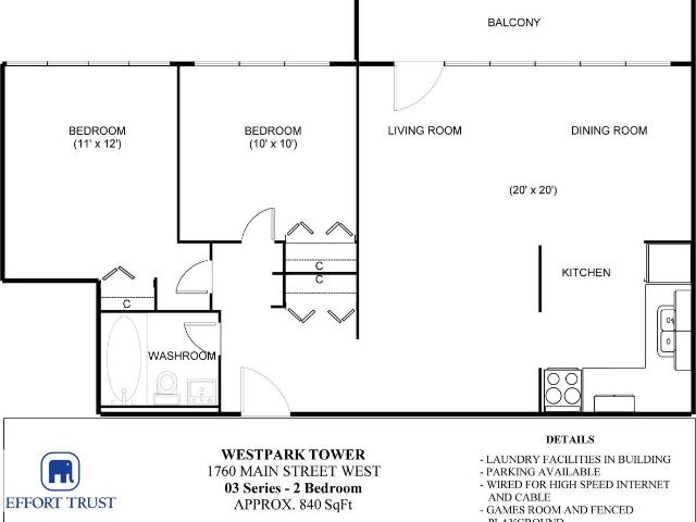 Apartment for rent in Ancaster, Ontario