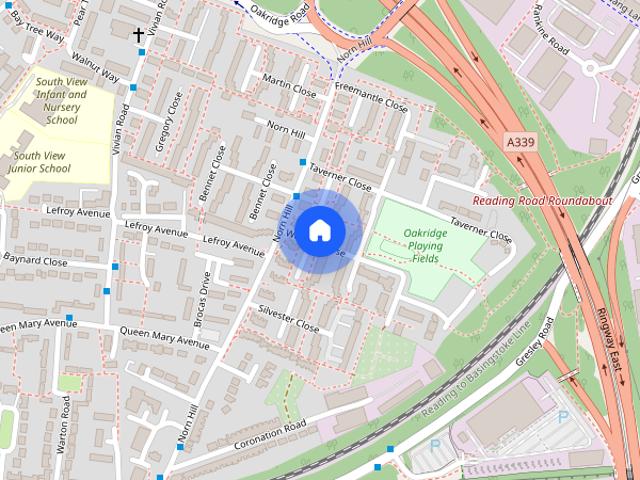 House for rent in Lychpit, Basingstoke and Deane