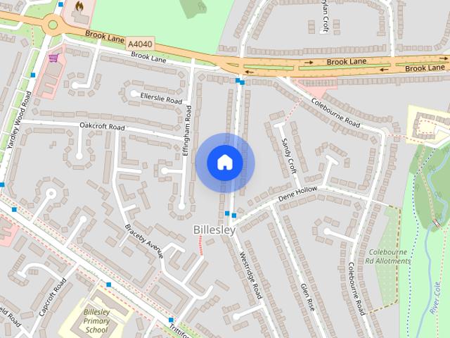 House for rent in Yardley Wood, Birmingham