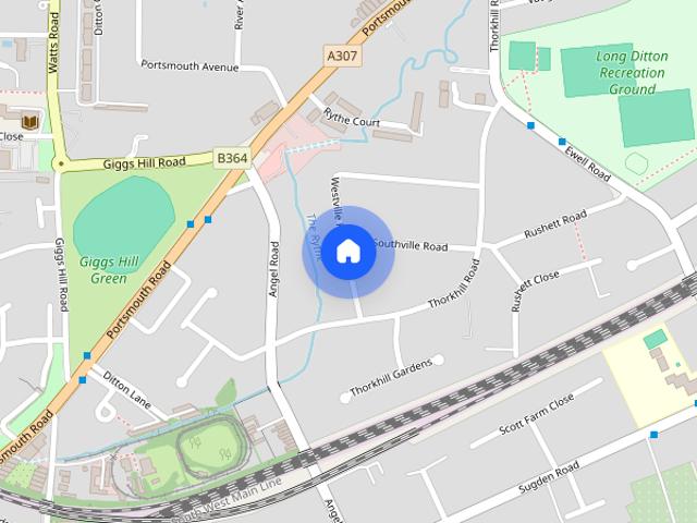 House for rent in Thames Ditton, Elmbridge