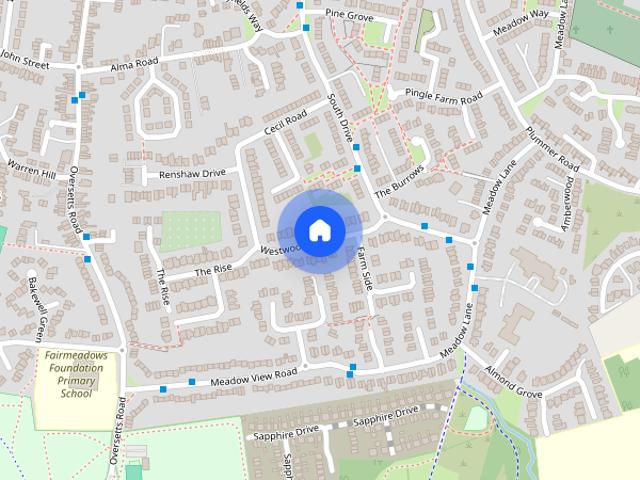 House for rent in Oversetts, Egginton