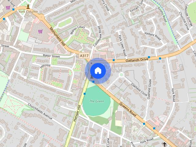 Apartment for rent in Weybridge, Elmbridge