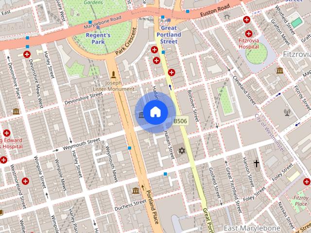 Apartment for rent in Marylebone, East Marylebone