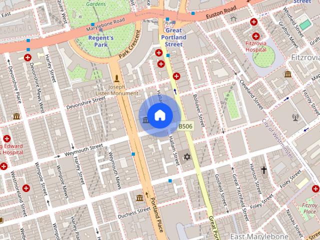Apartment for rent in Marylebone, East Marylebone