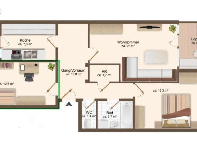 Apartment mieten in Patriasdorf, Lienz