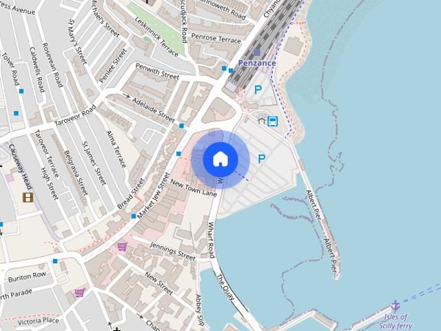 Apartment for rent in Wherrytown, Penzance