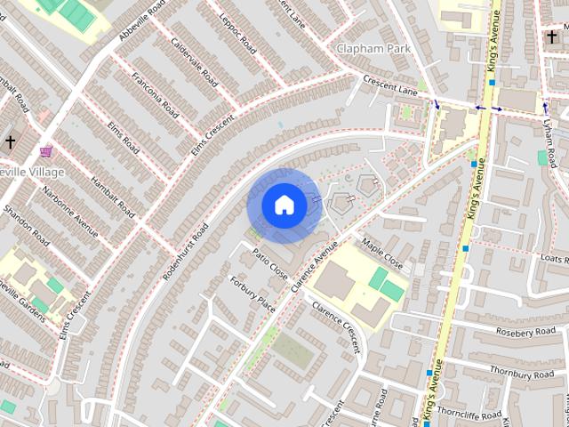 Apartment for rent in Clapham Park, Greater London