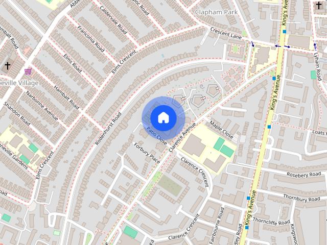 Apartment for rent in Clapham Park, Greater London