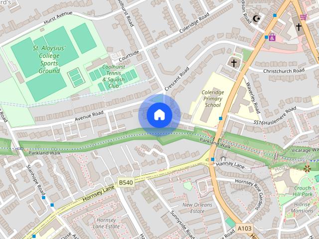 Apartment for rent in Crouch End, Isle Of Man