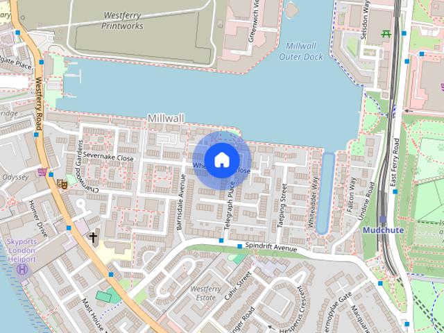 Apartment for rent in Mill Quay, Isle Of Dogs