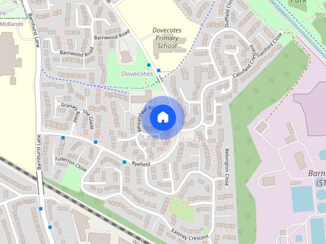 House for rent in Dovecotes, Pendeford