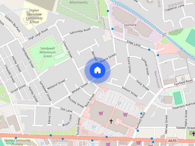 House for rent in Openshaw, Manchester