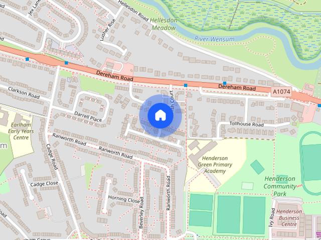 House for rent in North Earlham, East Bank