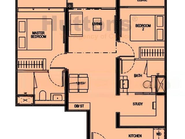 Apartment for sale in Clementi, 21 Central West