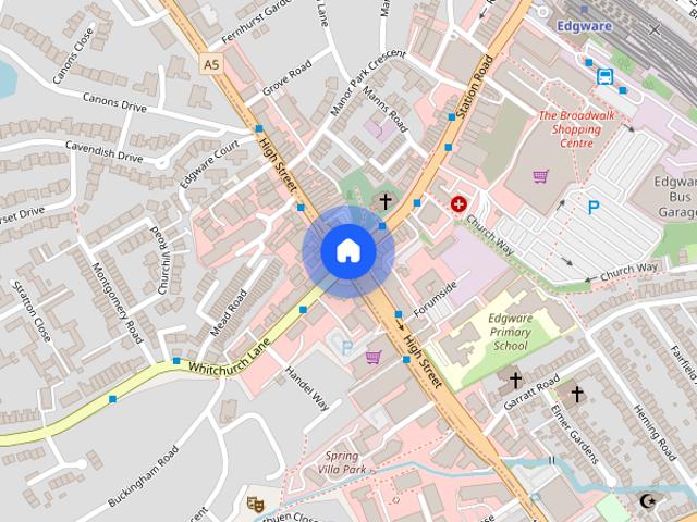 Apartment for rent in Edgware, London Borough of Barnet