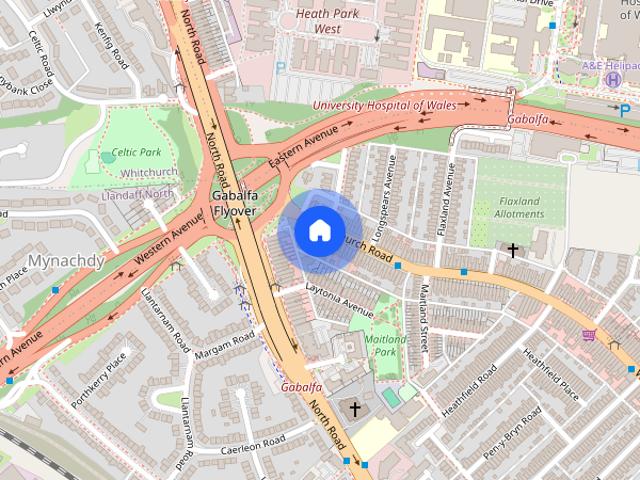 Room for rent in Gabalfa, Cardiff