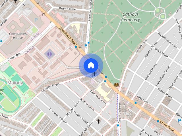 Apartment for rent in Maindy, Cardiff