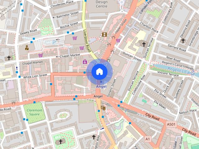 Apartment for rent in Barnsbury, Greater London