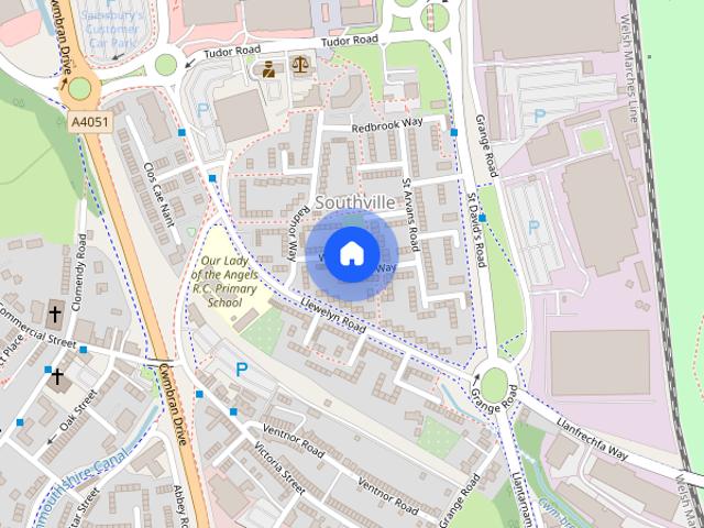 House for rent in Southville, Wales