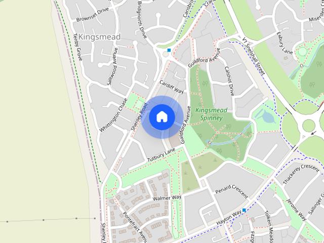 Apartment for rent in Kingsmead, Shenley Brook End