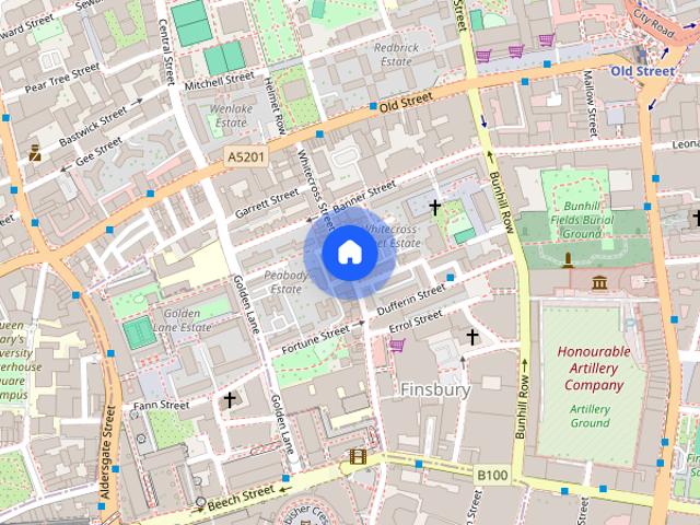 Apartment for rent in Finsbury, Greater London