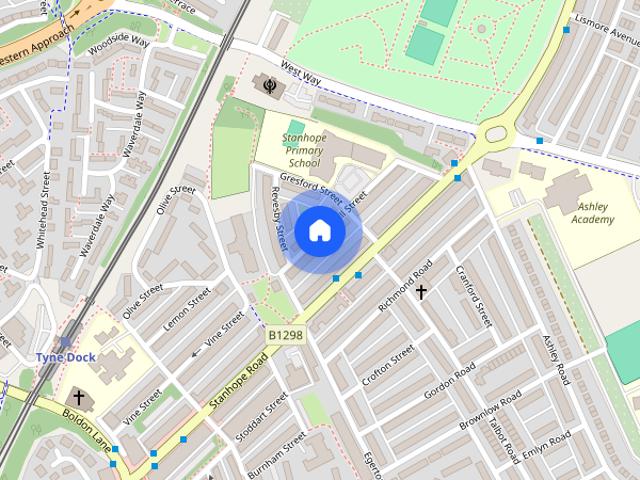 Apartment for rent in Cauldwell, South Shields