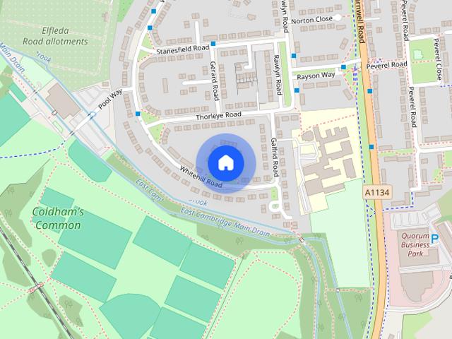 House for rent in Barnwell, Arbury