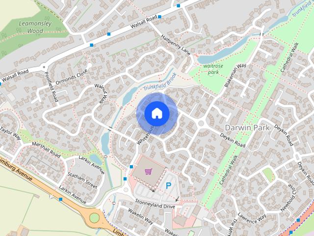 House for rent in Lichfield, Boley Park
