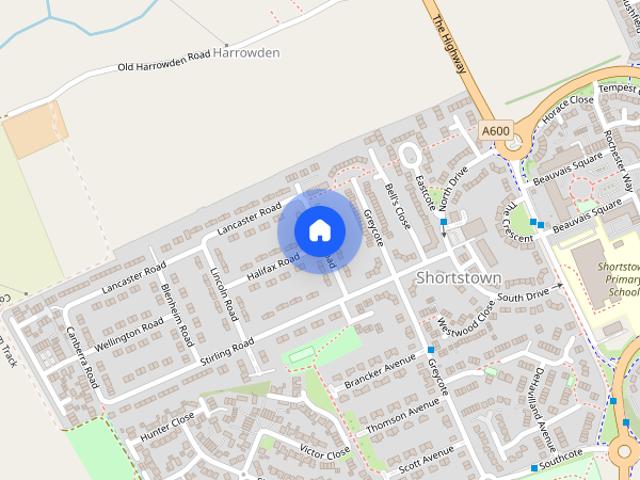 House for rent in Harrowden, Bedford