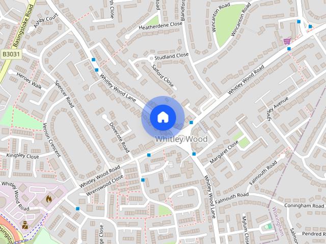 House for rent in Whitley Wood, Reading