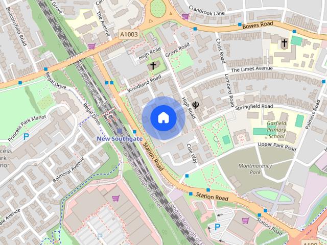 Apartment for rent in New Southgate, Greater London