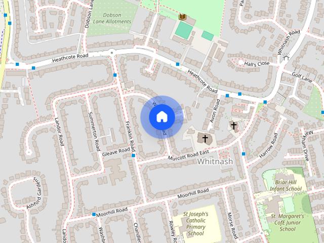 House for rent in Whitnash, Green Close