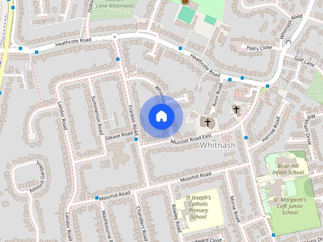 House for rent in Whitnash, Green Close