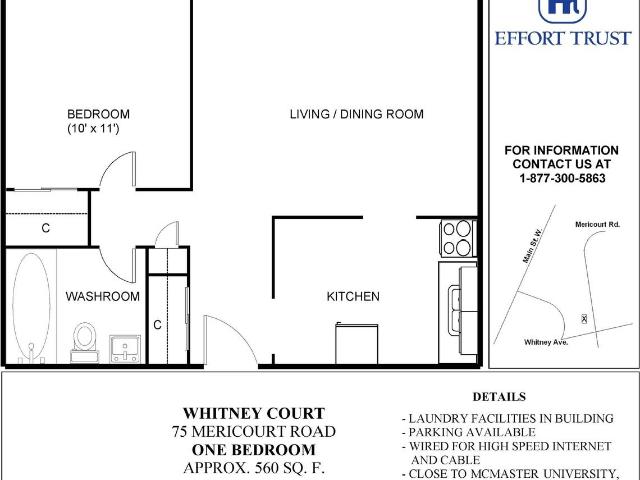 Apartment for rent in Ancaster, Ontario