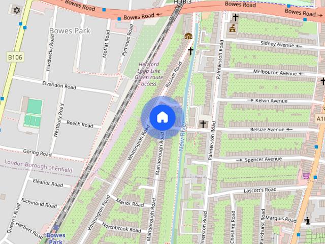 Apartment for rent in Bowes Park, Greater London
