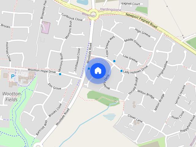 House for rent in Wootton, Northamptonshire