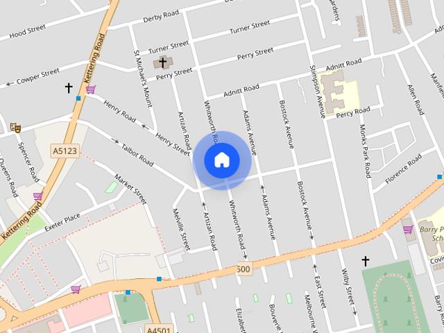 Room for rent in Phippsville, Northampton