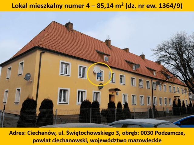 Mieszkanie na sprzedaż w Ciechanów, Mazowieckie