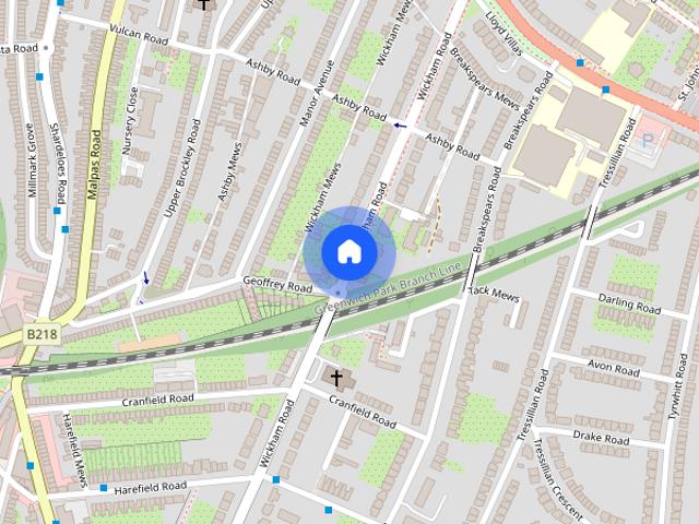 Apartment for rent in London Borough of Lewisham, New Cross